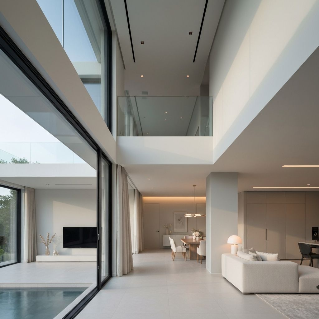 Modern home with premium windows